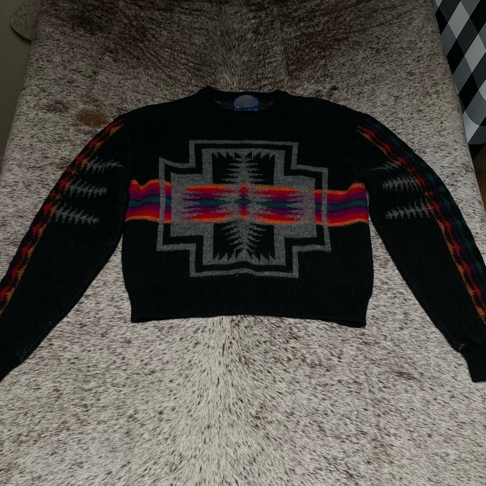 VINTAGE Pendleton Wool Sweater WESTERN